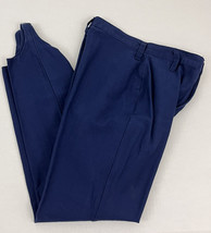 Vintage 90s Cherokee Women&#39;s 8 Blue Spandex Stirrup Stretch Pant Tapered - £15.36 GBP