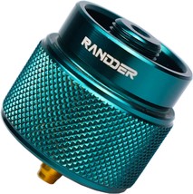 Randder Propane To Butane Adapter Camping Stove Adapter Gas, Dark Green X 1 Pack - £28.46 GBP