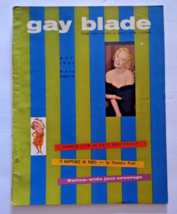 Gay Blade Magazine For Men with a Zest for Living Oct. 1957 - £11.01 GBP