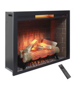 33&quot; Infrared Electric Fireplace Insert Heater w/Touch &amp; Crackling Sound - €346,58 EUR