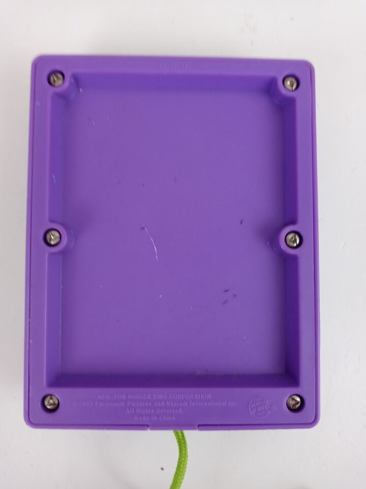 2003 Burger King Kids Meal Toy Rugrats Movie Dog Spike Game Item image 5
