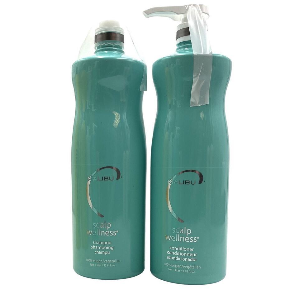 Malibu C Scalp Wellness Shampoo &amp; Conditioner 33.8 fl.oz - £62.92 GBP