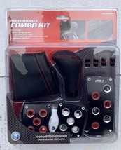 PILOT TUNER 4 PCS COMBO KITS PM-2299R Shift knob and pedals New - $12.48