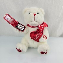 Avon Sweetheart Cell Phone Bear Vintage Plays &quot;I Just Called to Say I Lo... - $52.46