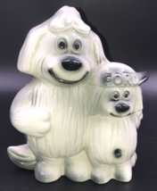 Ford Florence Ceramics Dealership Happy Smiling Dogs Coin Bank Figurine 7.5&quot; - £26.14 GBP