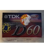 TDK D90 High Output Blank Audio Cassette Tapes 8 Pack Brand New IECI/Type 1 - $24.50
