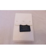 Ralph Lauren Malin Scallop Organic King Pillowcases 500TC White Beige $200 - $102.56 CAD