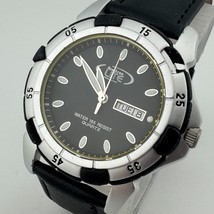 Armitron Lite Quartz Watch Men Silver Black Rotating Bezel Aluminum New ... - $496.14 MXN