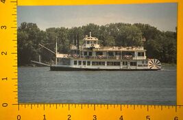 The Mark Twain Riverboat Hannibal MO Souvenir Postcard - $3.99