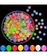 100Pcs Multicolor Led Balloon Lights, Flash Round Tiny Led Light For Pap... - £15.73 GBP