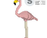 Flamingo Sculptures (JEKCA Lego Brick) DIY Kit - $57.00