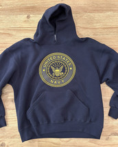 U.S. Navy USN Soffe hoodie Adult Large NO DRAWSTRING - £39.16 GBP