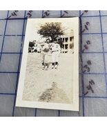 Vintage Photograph 1930s Men In Baseball Uniforms Location Unknown  - $11.55