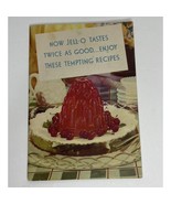 Now Jell-O Tastes Twice As Good Enjoy These Tempting Recipes 1934 - $20.75