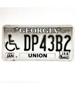 2014 United States Georgia Union County Disabled License Plate DP43B2 - €12,88 EUR