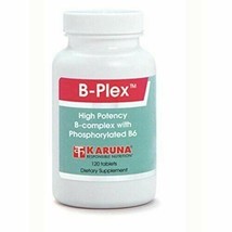 NEW Karuna B-Plex High Potency B Complex  Vitamin Wheat Free Supplement 120 tabs - £20.89 GBP