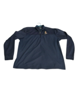 Cutter &amp; Buck Pullover Mens 2XL  Blue Striped Quarter Zip Golf Long Slee... - $693.65 MXN