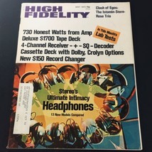 VTG High Fidelity Magazine May 1972 - Stereo&#39;s Ultimate Intimacy Headphones - £11.16 GBP