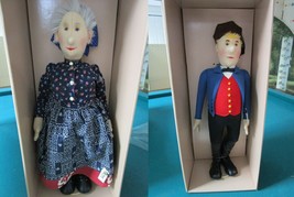 STEIFF-FILZPUPPE Dolls Replica Peasant Jorg And Peasant Lady - Pick One - £160.08 GBP