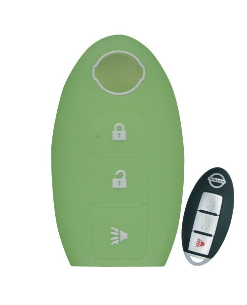Keyless Entry Key Fob Rubber Key Cover for Nissan Remote Rogue Titan Lea... - $8.90