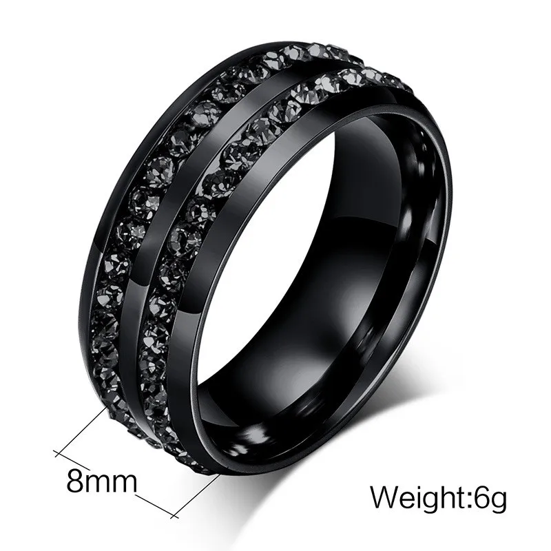 Sporting ZORCVENS High Quality Male Punk Vintage Black Stainless Steel Jewelry T - £23.90 GBP