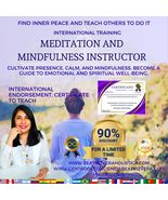 MEDITATION AND MINDFULNESS TRAINING COURSE - $55.00