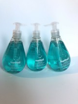 3 Method® Gel Hand Wash, Waterfall, 12 oz Pump Bottle Natural Limited Edition - £23.73 GBP