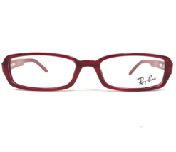 Ray-Ban Eyeglasses Frames RB5053 2090 Red Horn Rectangular Full Rim 50-16-135 - £58.32 GBP