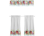 Pioneer Woman ~ 3 Pc. Curtain Set ~ 30&quot; x 36&quot; ~ Sweet Romance Blossoms w... - $37.40