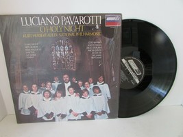 O Holy Night Luciano Pavarotti Kurt Herbert Adler Phil. 26473 Record Album L114D - £3.60 GBP