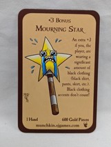 Munchkin Mourning Star Promo Card - $17.81