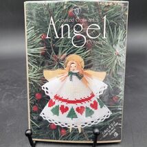 Counted Cross Stitch Needlepoint Hearts n Trees Angel Christmas Holiday ... - $5.36