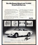 1974 Magazine Car Print Ad - Alfa Romeo Spider Veloce Convertible A7 - €8,15 EUR 1974 Magazine Car Print Ad - Alfa Romeo Spider Veloce Convertible A7 - €8,15 EUR