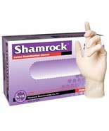 Shamrock Powder Free Textured Latex Gloves  Size XSmall Case Pack of 100... - $52.42