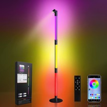 Corner Floor Lamp, Rgbicw Led Floor Lamp With Remote And App Control, Le... - $92.99