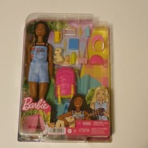 Barbie It Takes Two Doll Brooklyn Camping Playset New with Accessories - $13.98