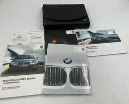 2013 BMW 5 Series Sedan Owners Manual Set with Case K02B48008 - £38.94 GBP