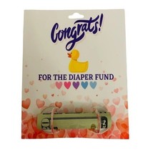 BABY DIAPER FUND MONEY CARD HOLDER - FREE US SHIPPING - $4.95