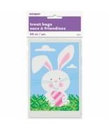 Easter Treat Bags Bunny and Easter Eggs Baking Basket Party 50 ct - £1.57 GBP