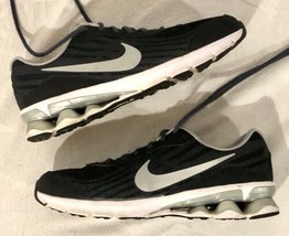 Nike Mens Size 13 Black Reax Run 9 Mesh Running Shoes 653617-002 Good Us... - £27.12 GBP