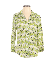 NWT Anthropologie 52 Conversations Cat Colloquial Pintucked Buttondown S... - £63.88 GBP
