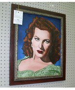 Maureen O&#39;Hara Film Art Painting 16x20 Oil on Canvas Movie Memorabilia P... - $727.48