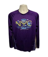 2018 NYRR United Airlines NYC Half Mens Medium Purple Long Sleeve Jersey - $371.19 MXN