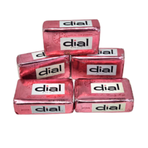 LOT OF 5 VINTAGE DIAL DEODORANT SOAP BATH &amp; BEAUTY BARS PINK NOS SEALED ... - £44.70 GBP