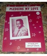 Johnny Ace Sheet Music - Pledging My Love (1955) - £11.59 GBP