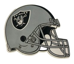 Las Vegas Raiders Helmet Vinyl Sticker Decal NFL - £6.28 GBP