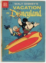 Walt Disney Vacation in Disneyland 1025 GD+ 2.50 Dell 1959 Silver Age  - £19.54 GBP