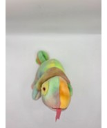 Ty Beanie Baby Rainbow Chameleon 1997 5th Gen Hang Tag PE Pellets PVC Pl... - $217.43 MXN