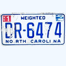 2013 North Carolina License Plate DR-6474 - €10,38 EUR