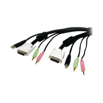 STARTECH.COM USBDVI4N1A6 CONNECT HIGH RESOLUTION DVI VIDEO, USB, AUDIO A... - $53.77